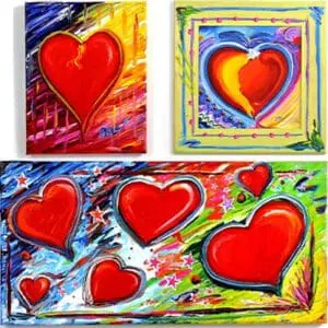 Heart Paintings