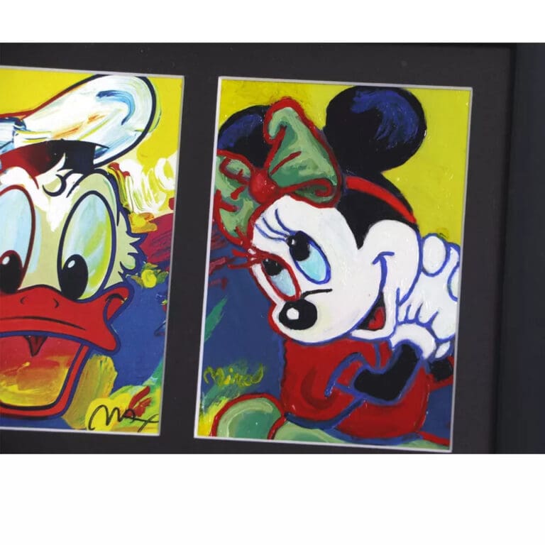 Peter Max's "Donald Duck with Mickey and Minnie Mouse" by Juan Mira - Image 5