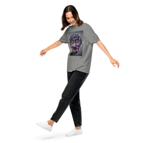 Bubble Head Unisex garment-dyed heavyweight t-shirt - Image 4