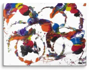 "Color Roundabouts Left" – Ambience Print (Canvas) | Robert MacDonald