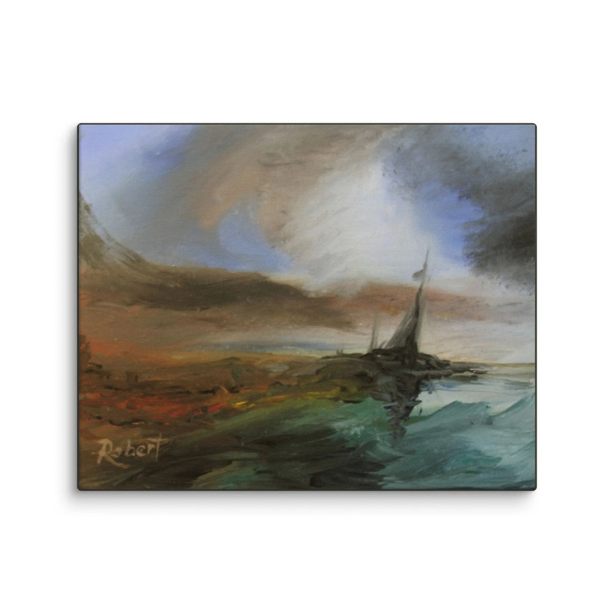 Mystery Ship (Framed/Unframed Canvas) by Robert MacDonald (8x10) 9 Mystery Ship (Framed/Unframed Canvas) by Robert MacDonald (8x10) - Image 9