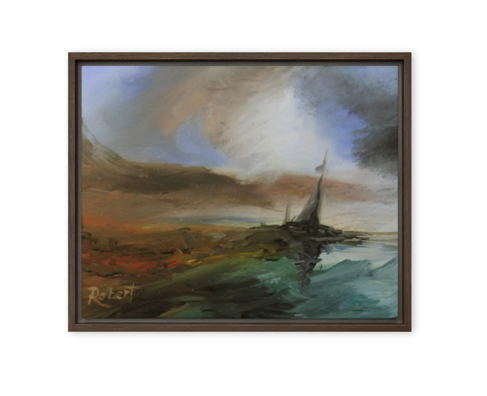 Mystery Ship (Framed/Unframed Canvas) by Robert MacDonald (8x10) 8 Mystery Ship (Framed/Unframed Canvas) by Robert MacDonald (8x10) - Image 8