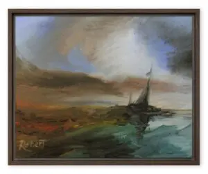 Mystery Ship (Framed/Unframed Canvas) by Robert MacDonald (8x10)