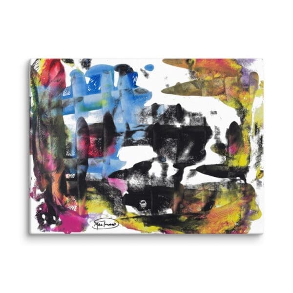 "On A New Level" (Abstract Gallery Canvas) by Robert MacDonald - Image 2