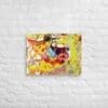 "Soft Yellow Energy" (Abstract Gallery Canvas) by Robert MacDonald - Image 4