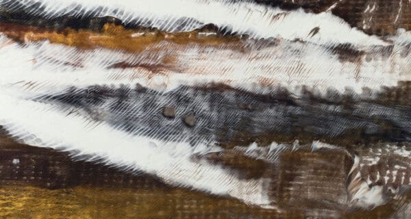 "Two Bits" (Abstract Gallery Canvas) by Robert MacDonald - Image 2