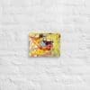 "Soft Yellow Energy" (Abstract Gallery Canvas) by Robert MacDonald - Image 2