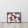 "Color Rounds Left" (Abstract Framed Art Print) by Robert MacDonald - Image 2