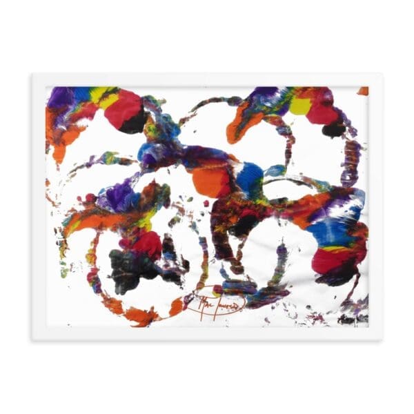 "Color Rounds Left" (Abstract Framed Art Print) by Robert MacDonald - Image 8