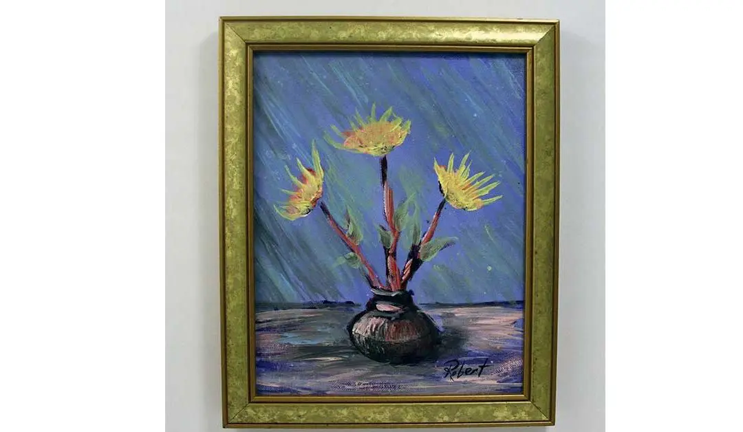 Three Baby Sunflowers