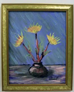 Three Baby Sunflowers e1731356655211 | MacDonald Gallery