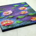 monet blown lily pond flat | MacDonald Gallery
