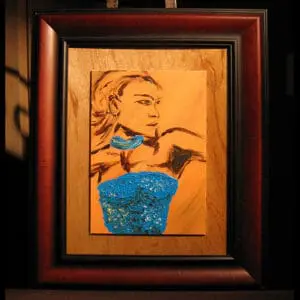Slider La Femme en Bleu | MacDonald Gallery