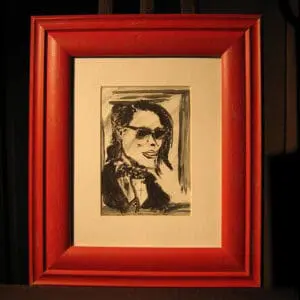 Slider La femmes aux lunettes noires | MacDonald Gallery