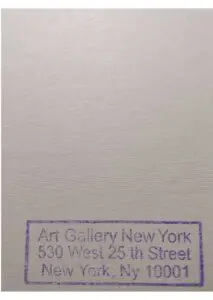PM print gallery stamp | MacDonald Gallery