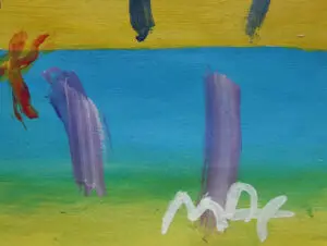 Peter Max fake signature | MacDonald Gallery