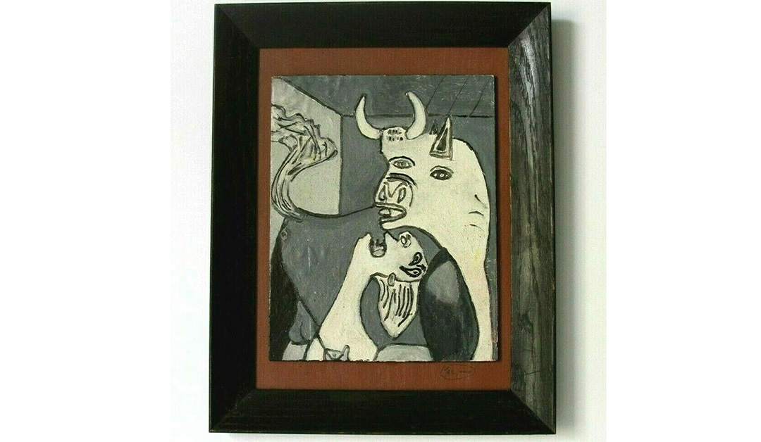 Picasso’s Guernica Bull and Mother