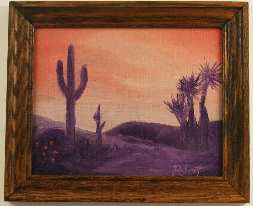 Purple and Pink Desert