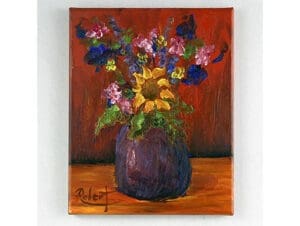 Sunflower Center of Attention by Robert MacDonald | MacDonald Gallery