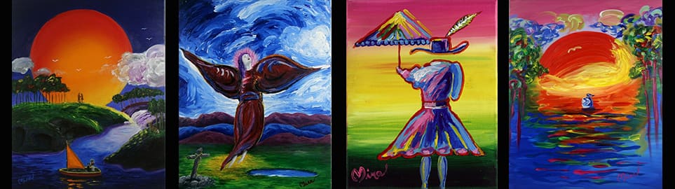 More Peter Max and Juan Mira Pop Art