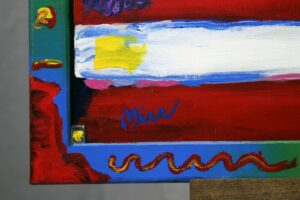 American Pie — Juan Mira’s Trompe-l’œil Tribute to Peter Max 2 American Pie frame cu | MacDonald Gallery