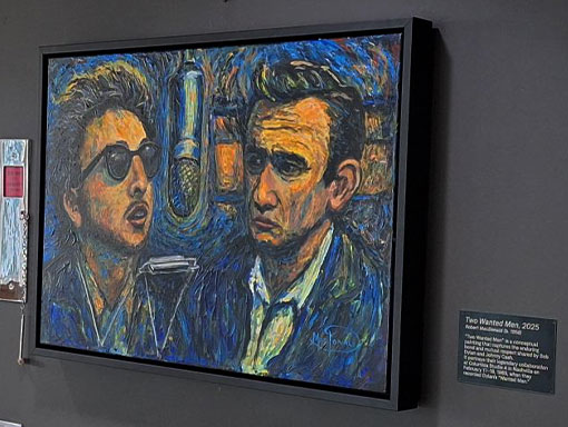 Robert MacDonald’s Two Wanted Men Now on Display at Columbia Studio A