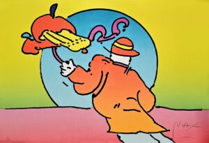 Peter Max’s Umbrella Man: Origins, Variations, and Collector Notes 2 Umbrella Man I | MacDonald Gallery